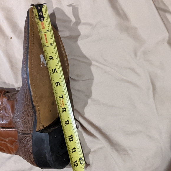 Brown cowboy boots - Picture 5 of 6